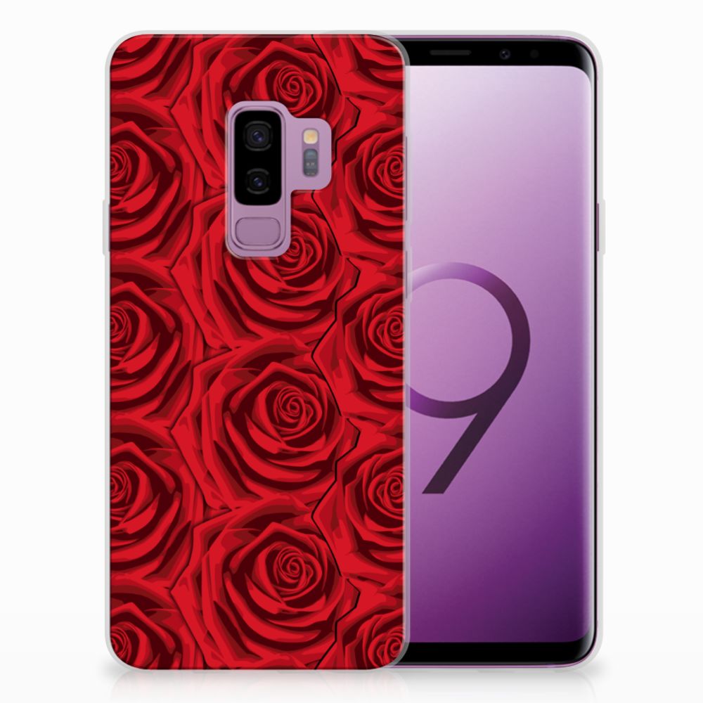 Samsung Galaxy S9 Plus TPU Case Red Roses