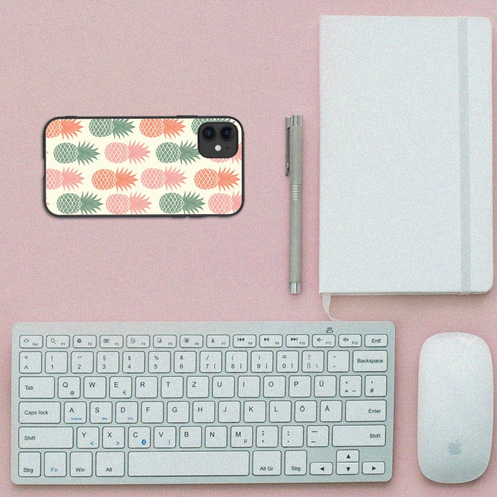 iPhone 11 Back Cover Hoesje Ananas B2C Telecom