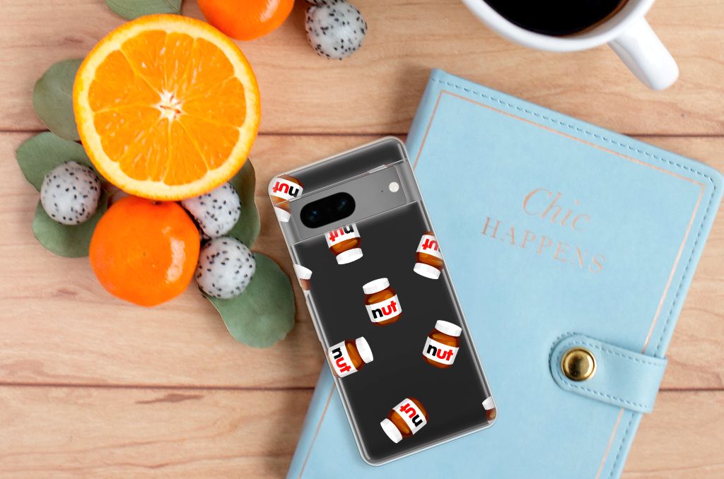 Google Pixel 7 Siliconen Case Nut Jar B2C Telecom