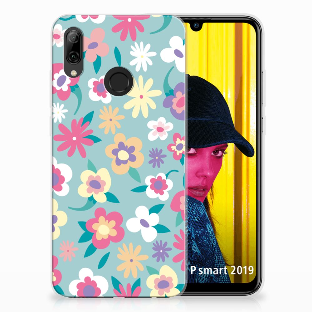 Huawei P Smart 2019 TPU Case Flower Power