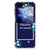 Samsung Galaxy Z Flip 6 Silicone-hoesje Flowers Blue DTMP