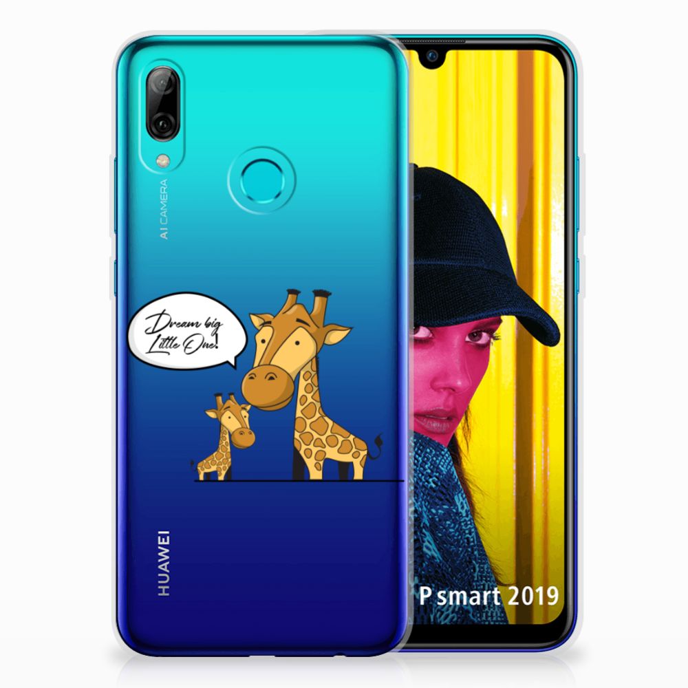 Huawei P Smart 2019 Telefoonhoesje met Naam Giraffe