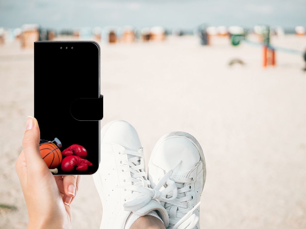 Samsung Galaxy M10 Wallet Case met Pasjes Sports