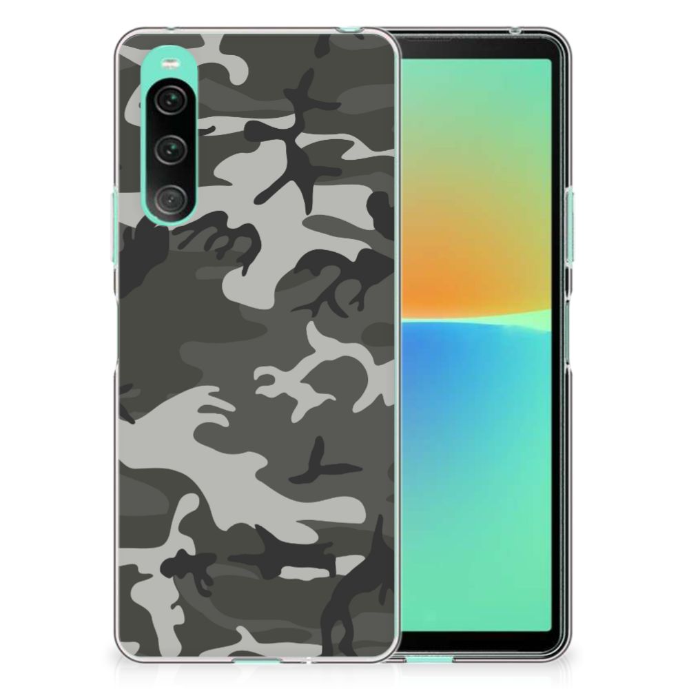 Sony Xperia 10 V TPU bumper Army Light