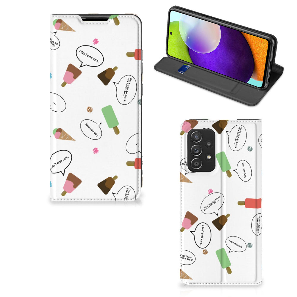 Samsung Galaxy A52 Flip Style Cover IJsjes