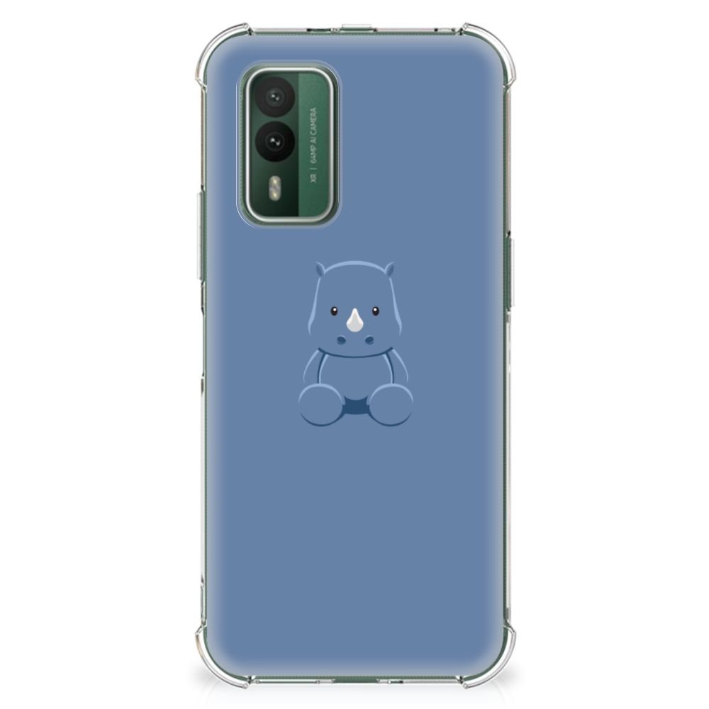 Nokia XR21 Stevig Bumper Hoesje Baby Rhino