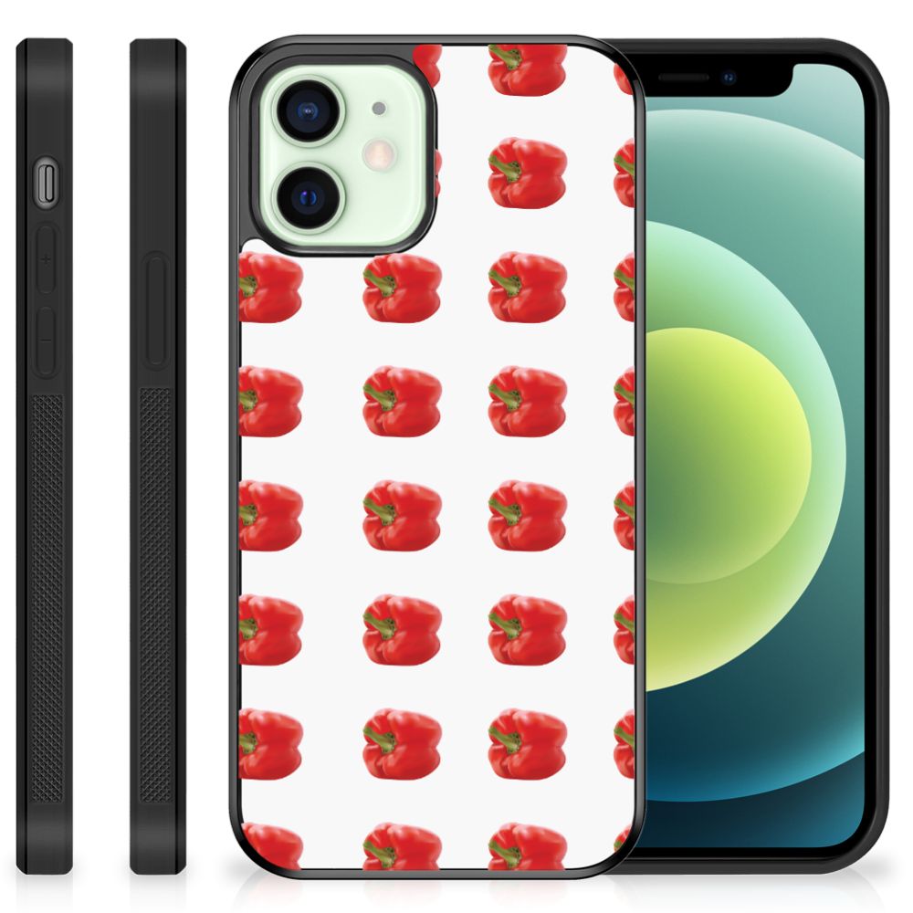 iPhone 12 Mini Silicone Case Paprika Red