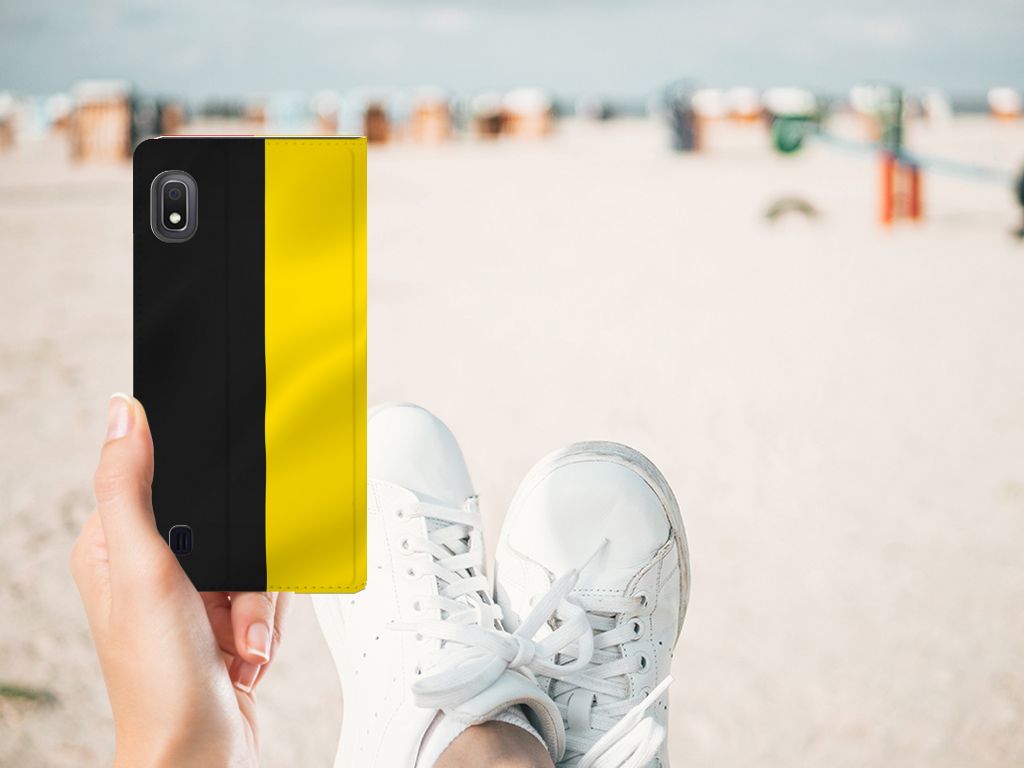 Samsung Galaxy A10 Standcase Belgische Vlag - B2C Telecom