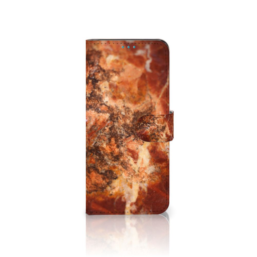 Samsung Galaxy A73 5G Bookcase Marmer Bruin