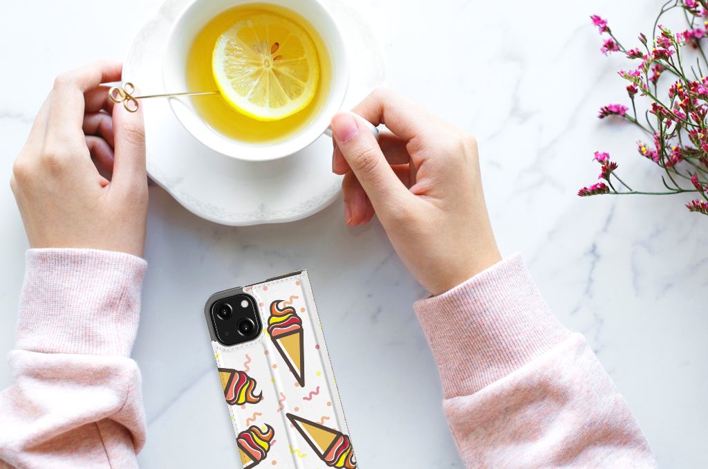 iPhone 13 Mini Flip Style Cover Icecream - B2C Telecom