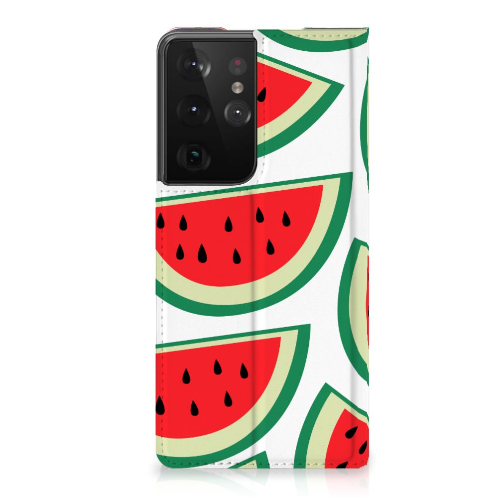 Samsung Galaxy S21 Ultra Flip Style Cover Watermelons - B2C Telecom