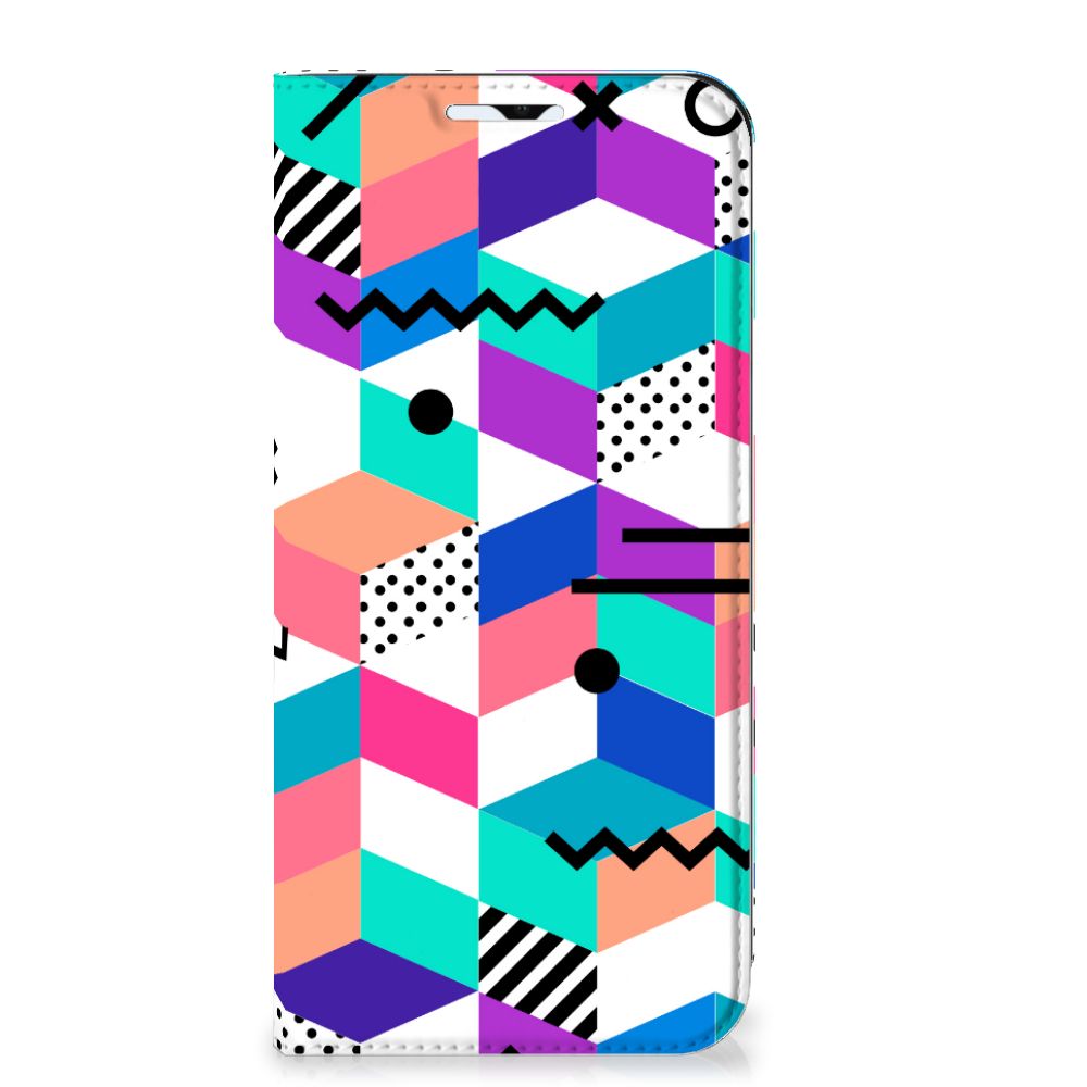 Samsung Galaxy A23 Stand Case Blokken Kleurrijk - B2C Telecom