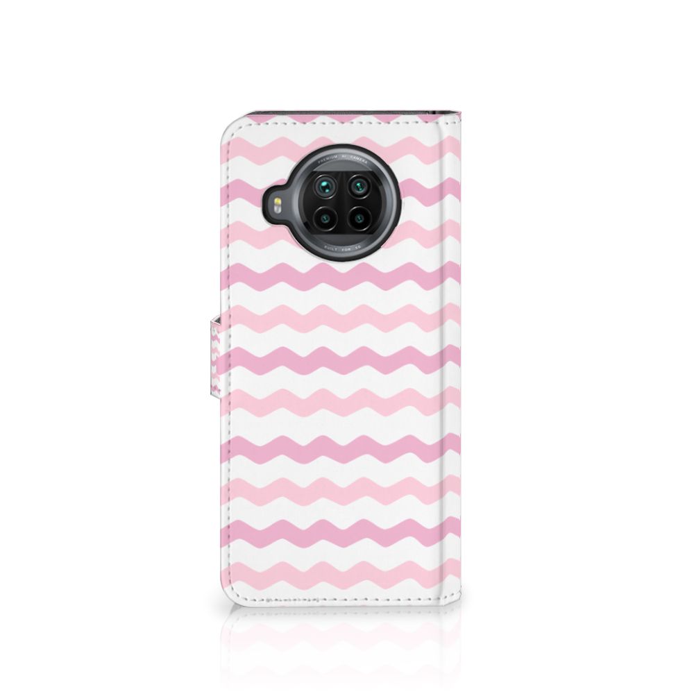 Xiaomi Mi 10T Lite Telefoon Hoesje Waves Roze