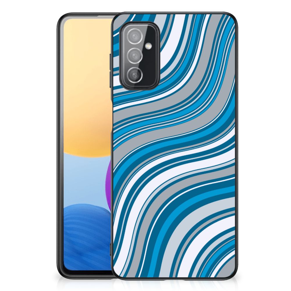 Samsung Galaxy M52 Back Case Waves Blue B2C Telecom