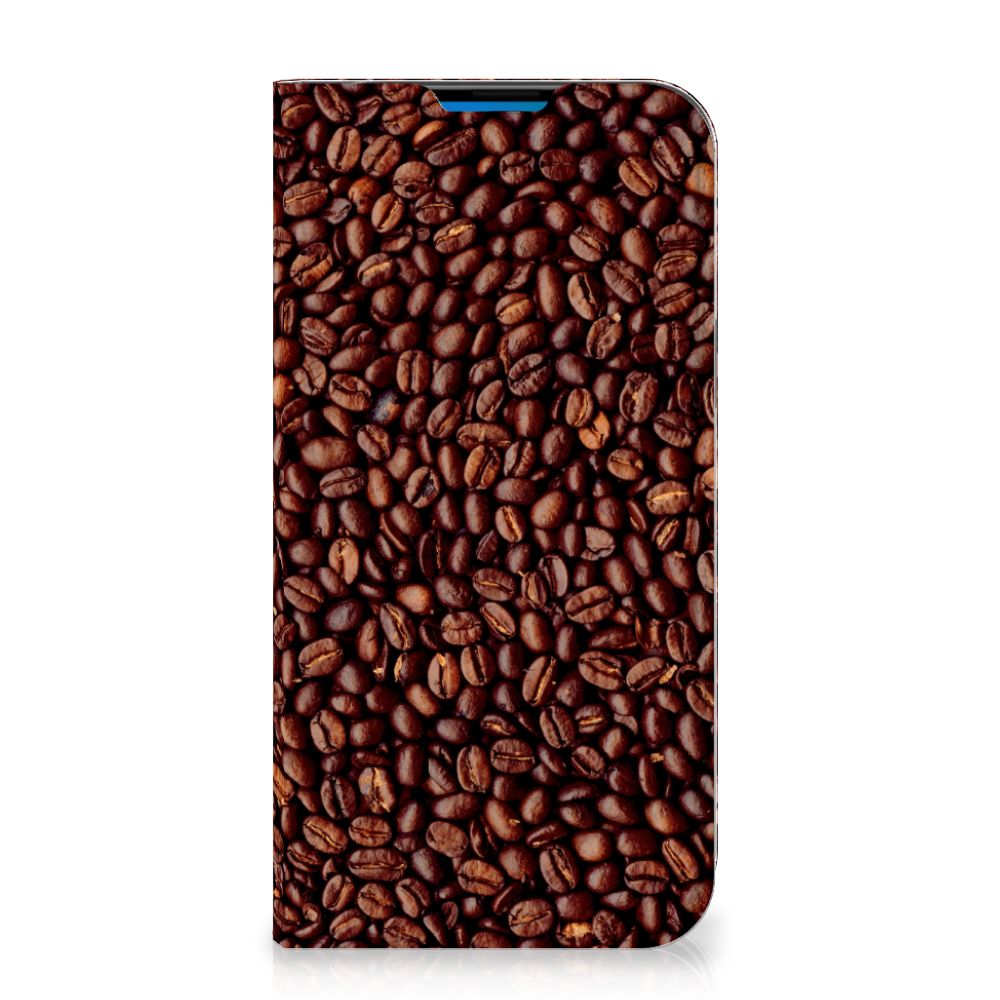 iPhone 14 Pro Max Flip Style Cover Koffiebonen - B2C Telecom