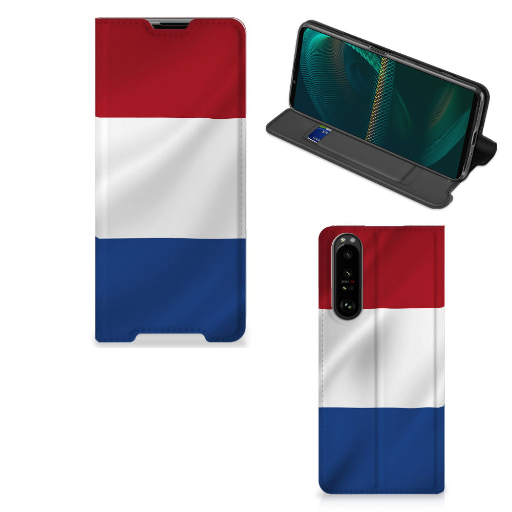 Sony Xperia 5 III Standcase Nederlandse Vlag