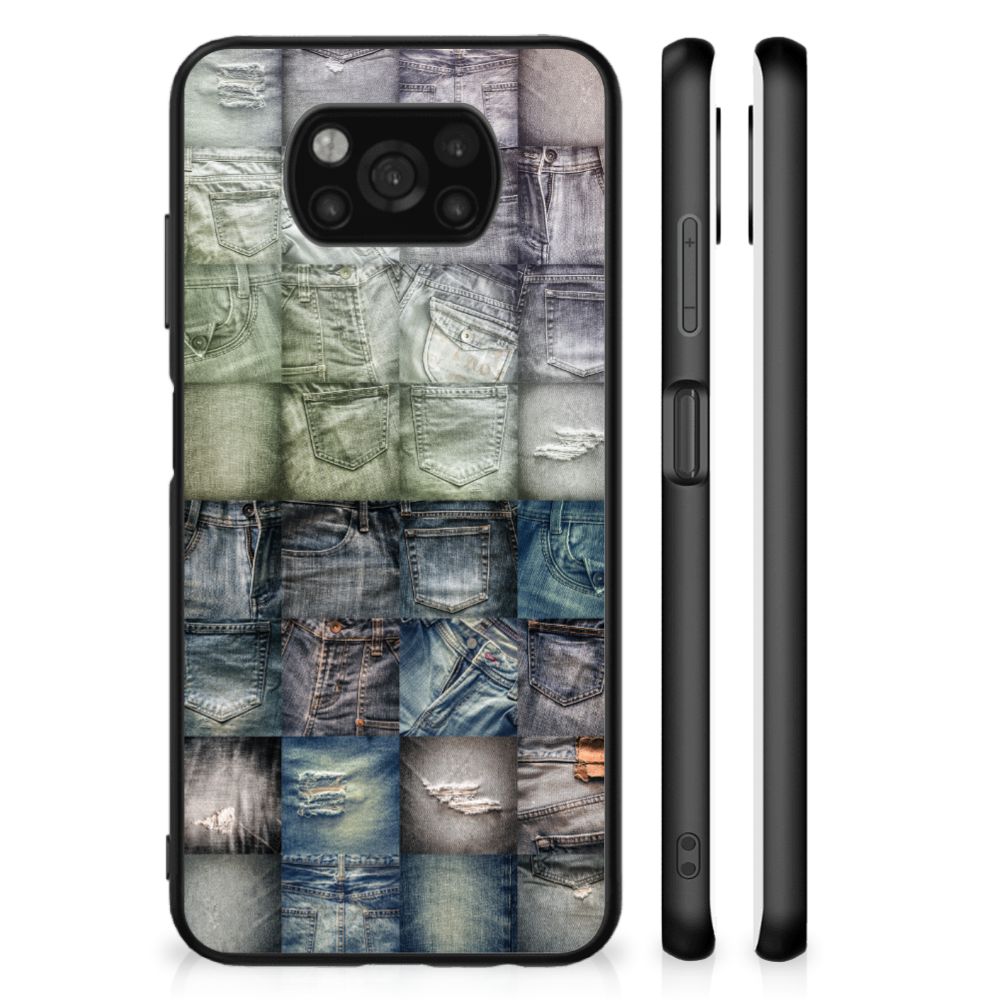 GSM Cover Xiaomi Poco X3 | X3 Pro Spijkerbroeken B2C Telecom