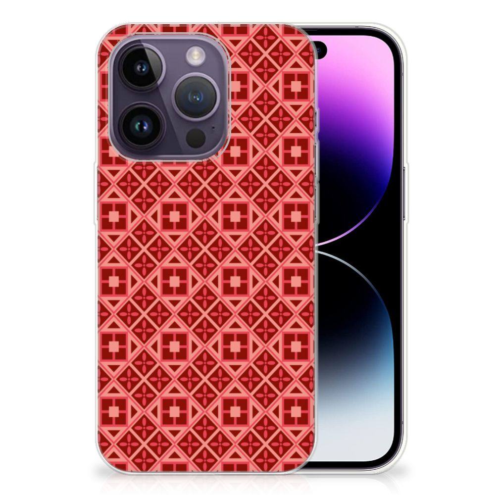 Apple iPhone 14 Pro TPU bumper Batik Rood B2C Telecom