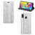 Samsung Galaxy M20 Book Wallet Case White Wood