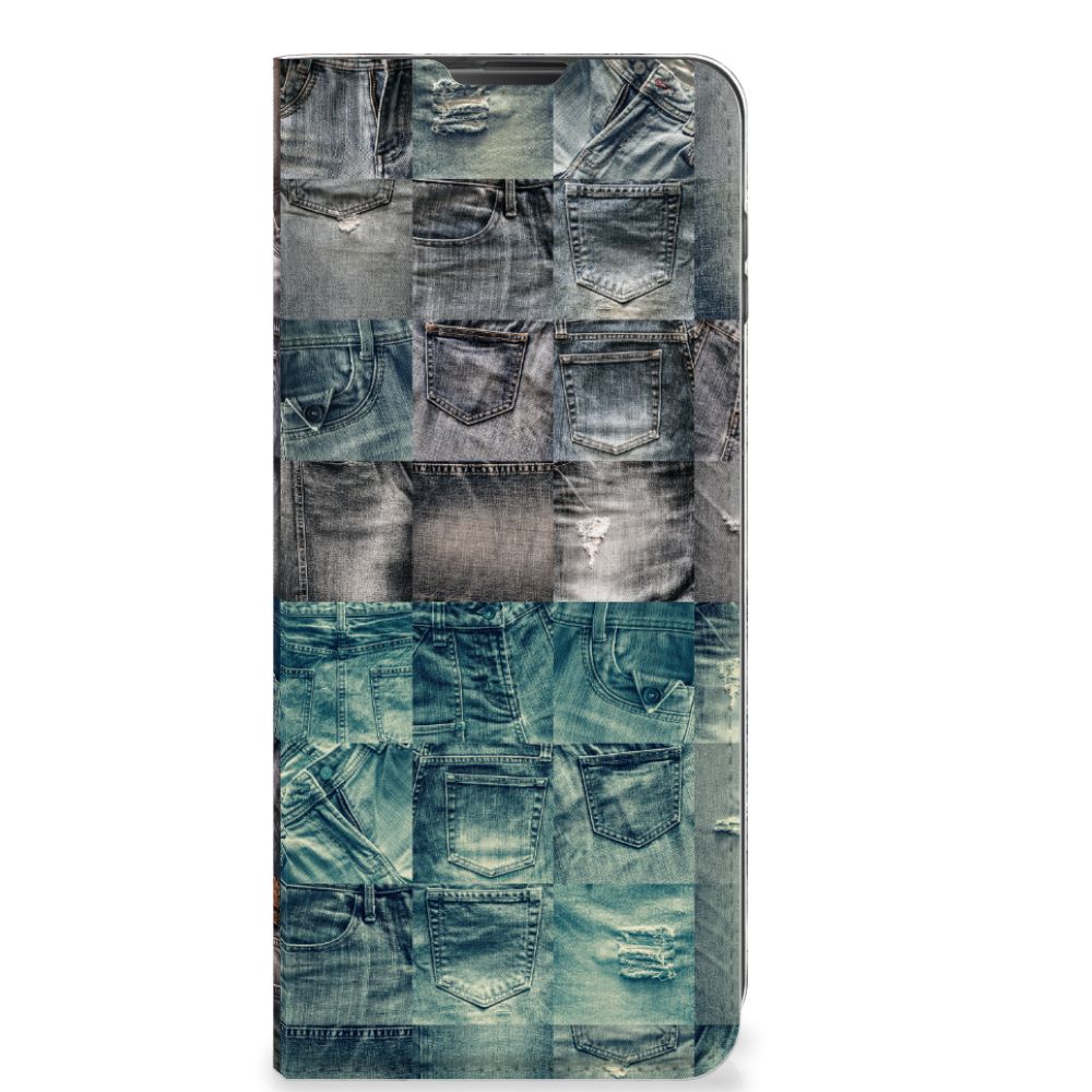 Hippe Standcase Motorola Moto G 5G Plus Spijkerbroeken - B2C Telecom