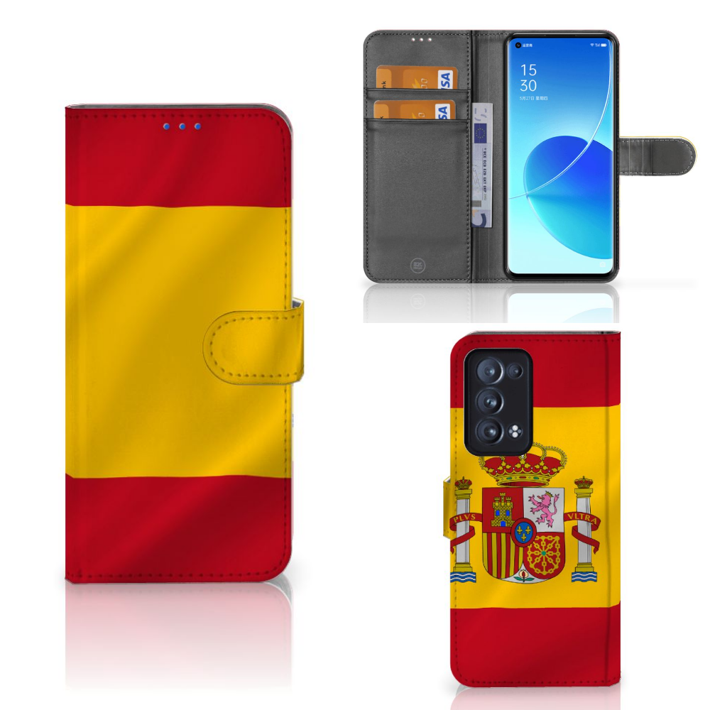 OPPO Reno 6 Pro Plus 5G Bookstyle Case Spanje