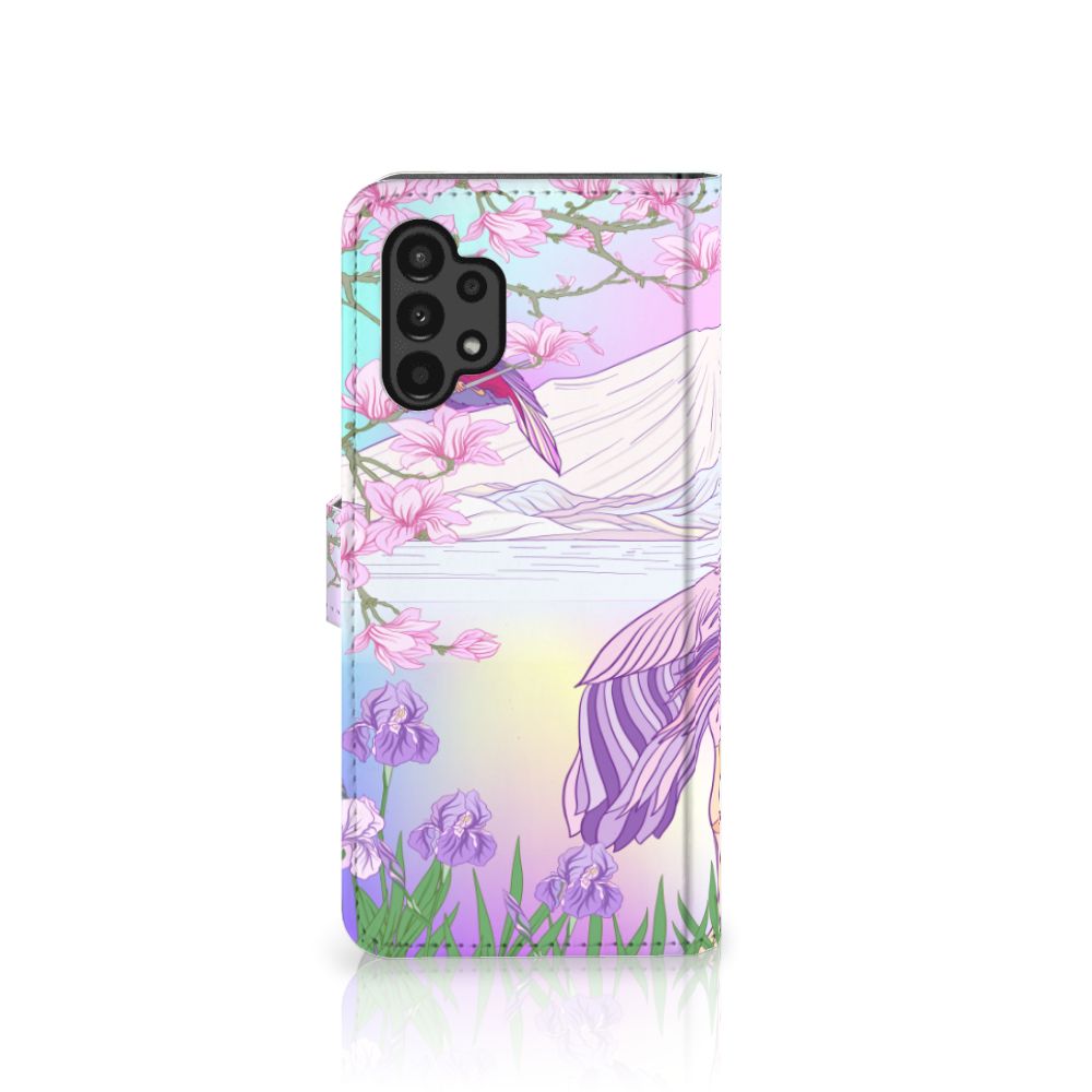 Samsung Galaxy A13 (4G) Telefoonhoesje met Pasjes Bird
