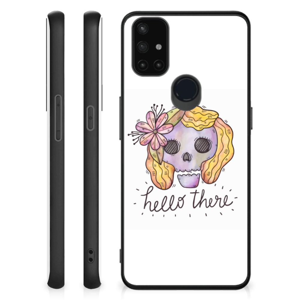 Telefoonhoesje OnePlus Nord N10 5G Boho Skull