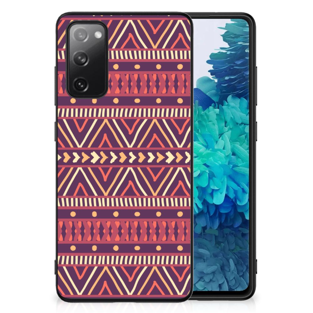 Samsung Galaxy S20 FE Back Case Aztec Paars B2C Telecom