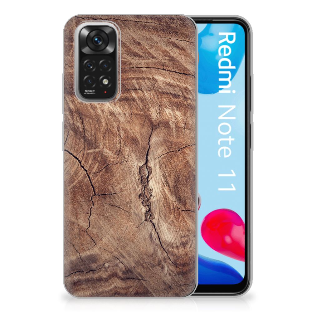 Xiaomi Redmi 10 | Redmi Note 11 4G Bumper Hoesje Tree Trunk