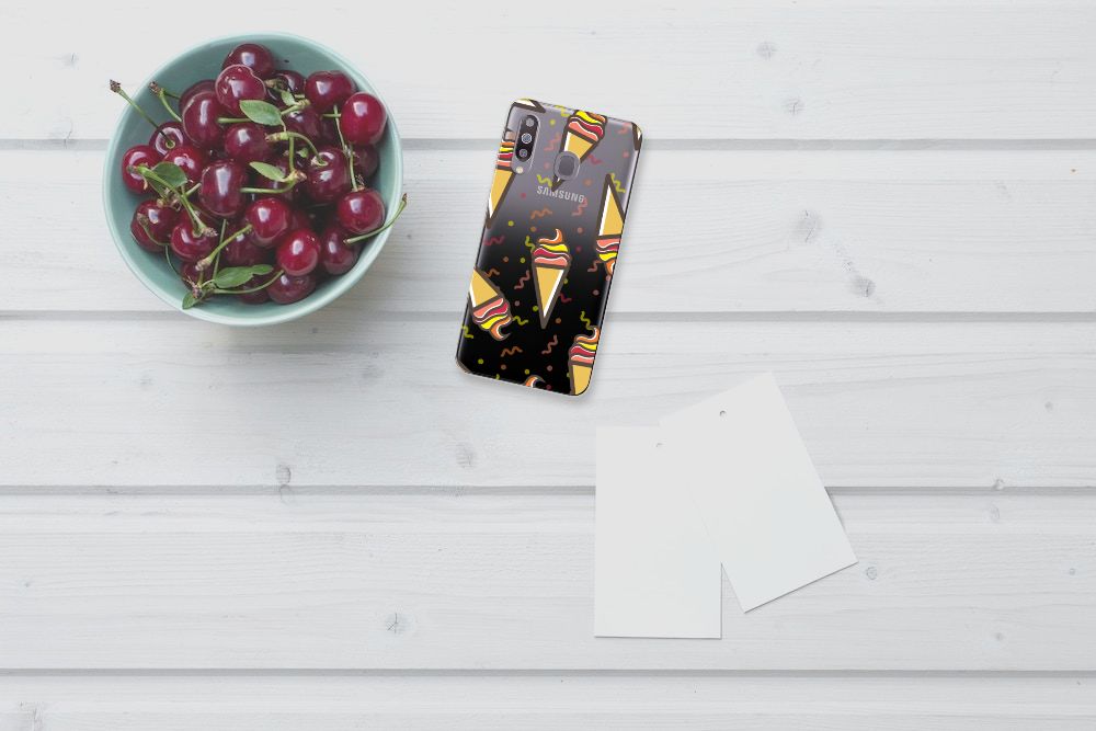 Samsung Galaxy M30 Siliconen Case Icecream