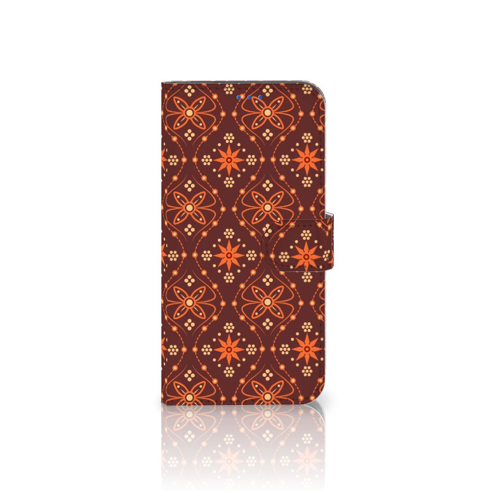 OPPO Reno6 5G Telefoon Hoesje Batik Brown