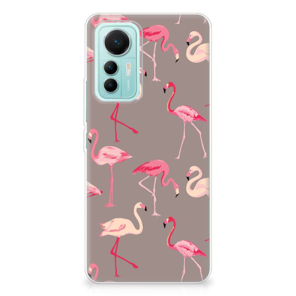 Xiaomi 12 Lite TPU Hoesje Flamingo