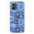 TPU Case voor Motorola Moto G53 Flowers Blue