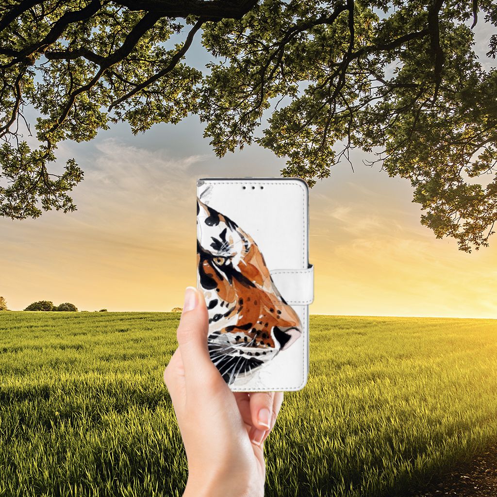 Hoesje Xiaomi Mi Mix 2s Watercolor Tiger