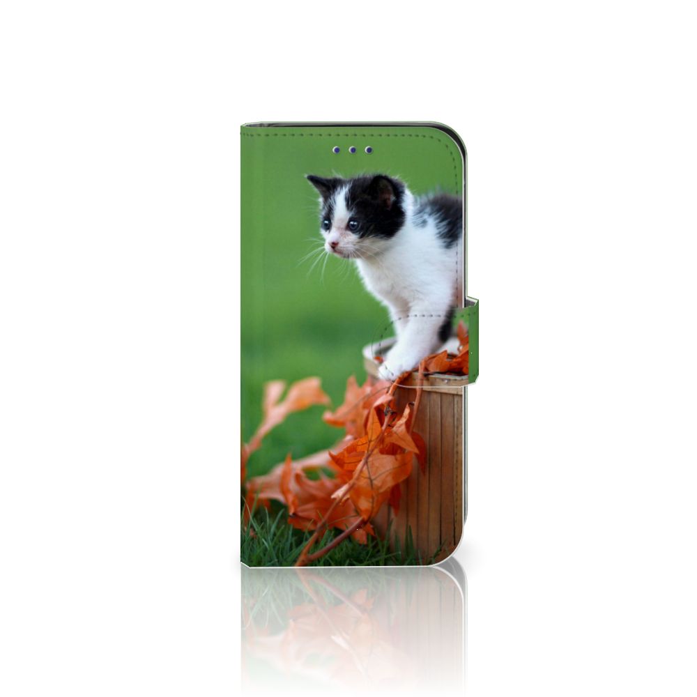 Samsung Galaxy S10e Telefoonhoesje met Pasjes Kitten