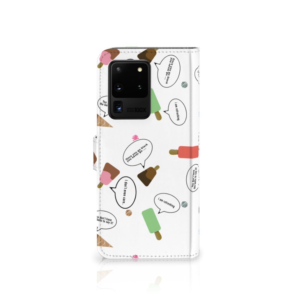 Samsung Galaxy S20 Ultra Book Cover IJsjes