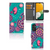 Samsung Galaxy A14 5G Hoesje Cirkels en Vlinders met kleurrijk design en dubbele functie als pasjeshouder.