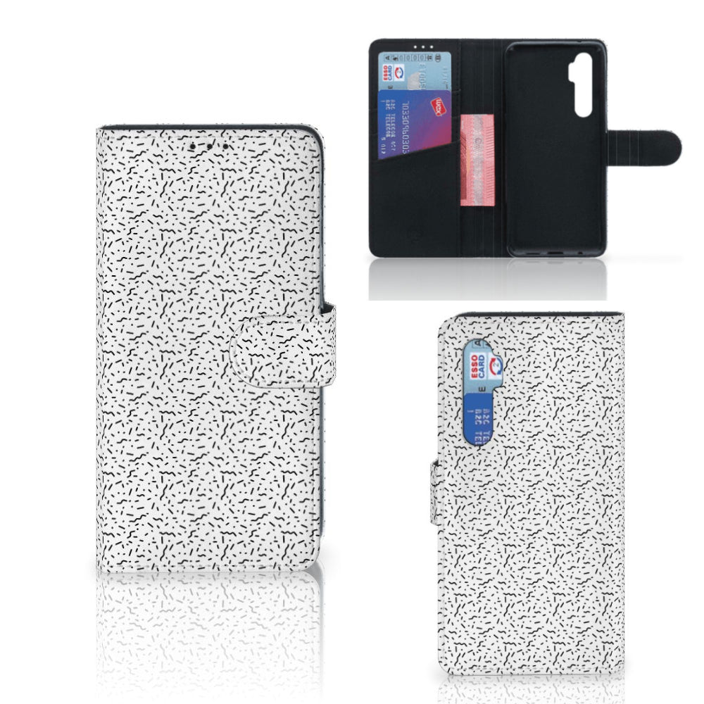 Xiaomi Mi Note 10 Lite Telefoon Hoesje Stripes Dots