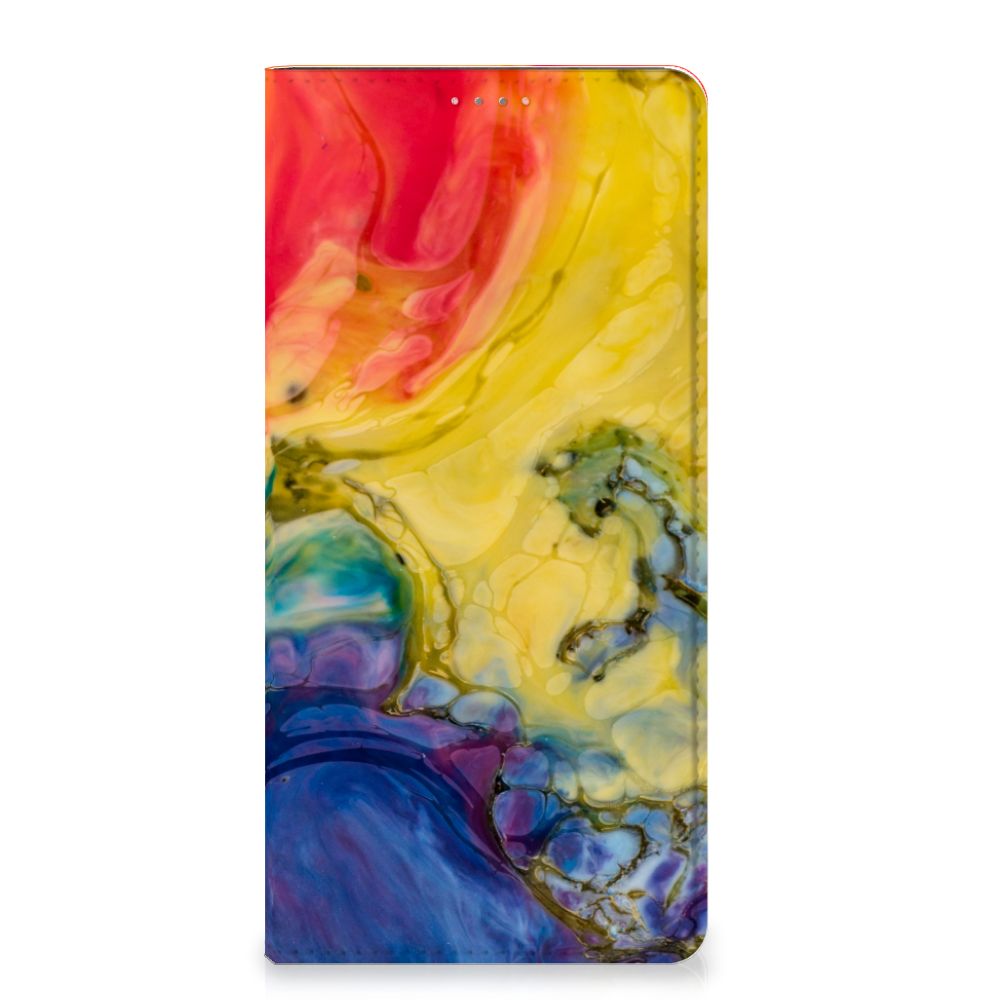 Bookcase Samsung Galaxy A13 (4G) Watercolor Dark - B2C Telecom