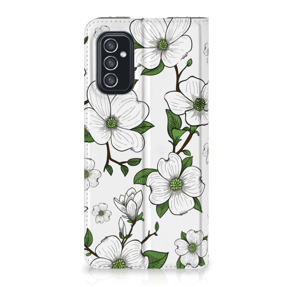 Samsung Galaxy M52 Smart Cover Dogwood Flowers - B2C Telecom