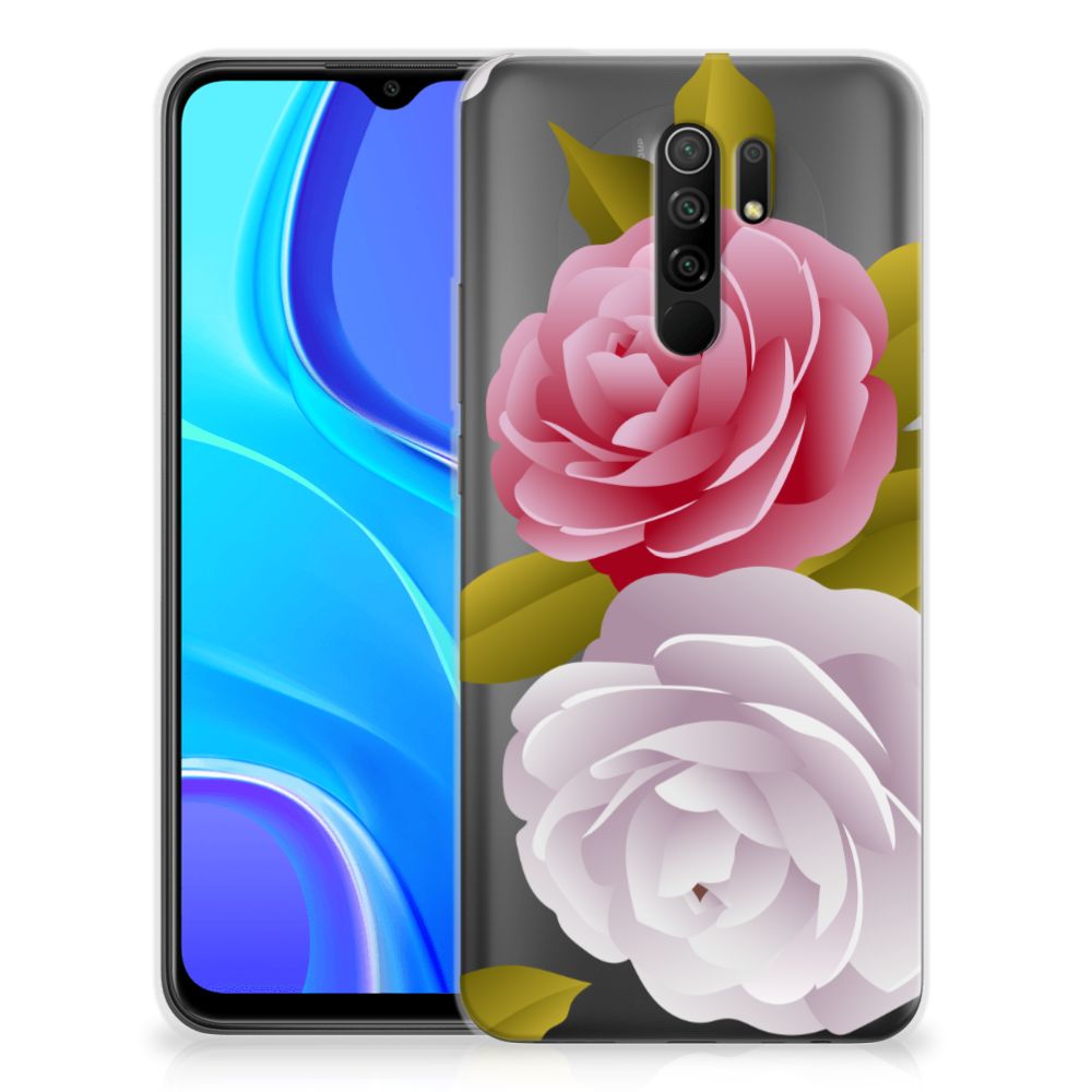 Xiaomi Redmi 9 TPU Case Roses B2C Telecom
