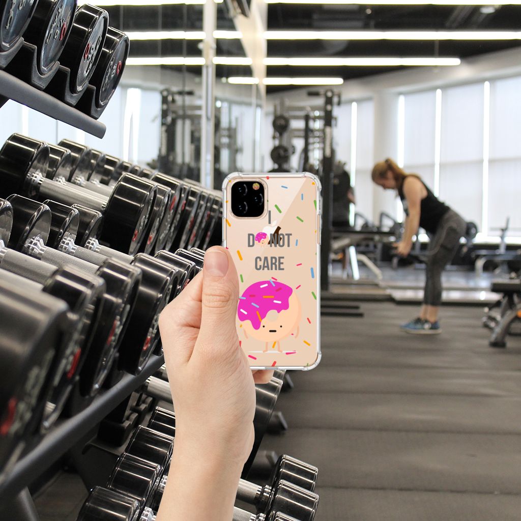 Apple iPhone 11 Pro Beschermhoes Donut Roze