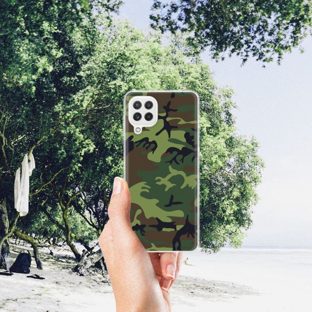 Samsung Galaxy A22 4G | M22 TPU bumper Army Dark B2C Telecom