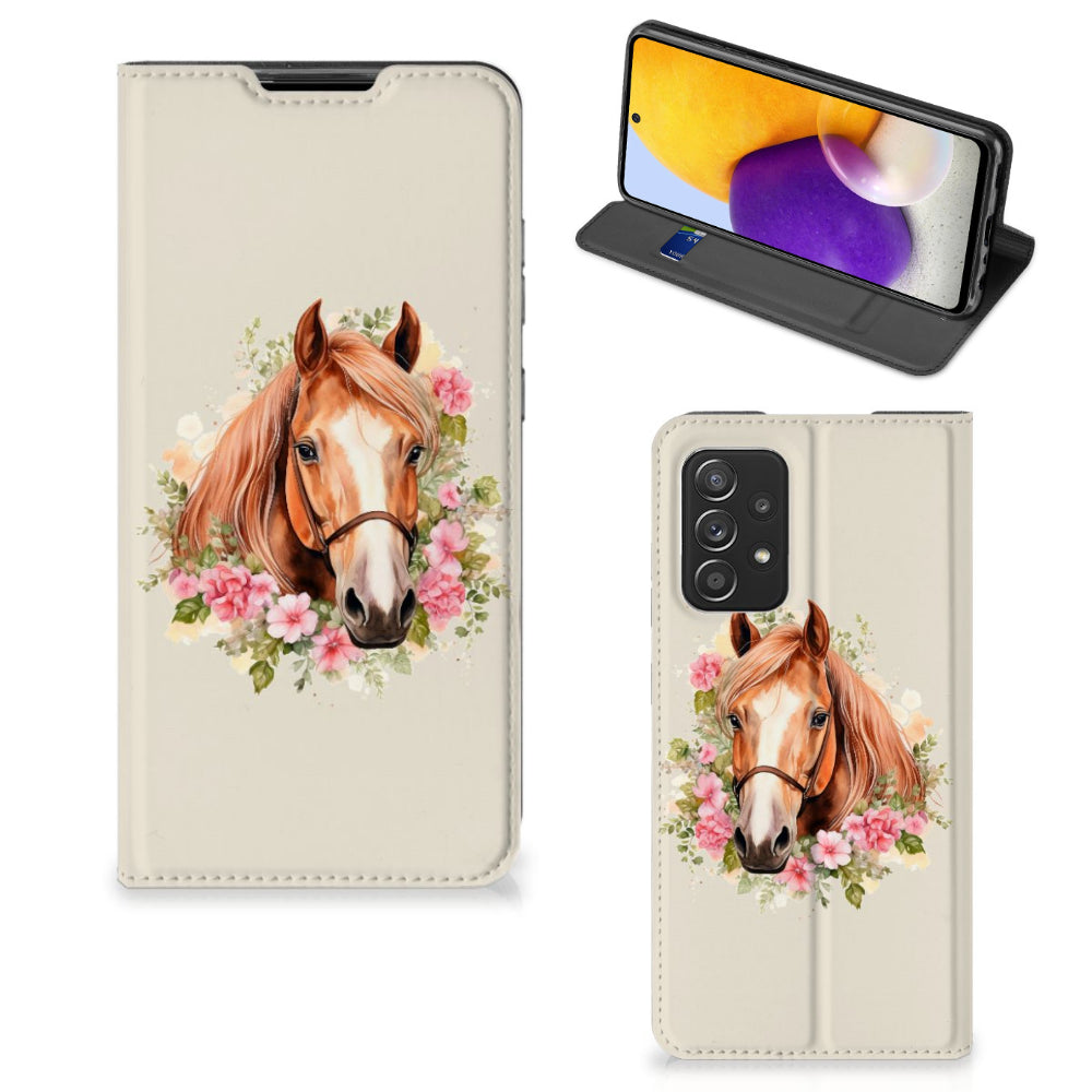 Hoesje maken voor Samsung Galaxy A72 (5G/4G) Paard