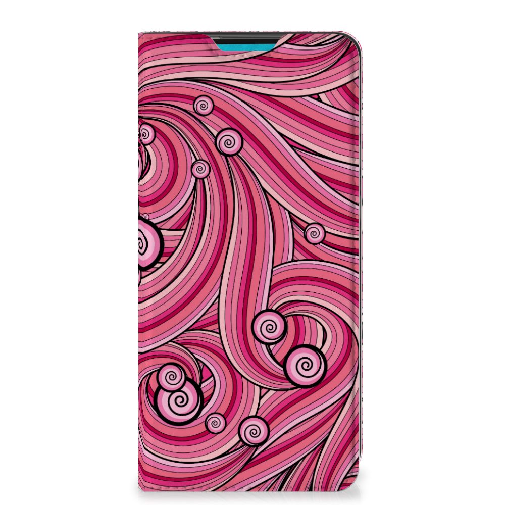 Samsung Galaxy A73 Bookcase Swirl Pink - B2C Telecom