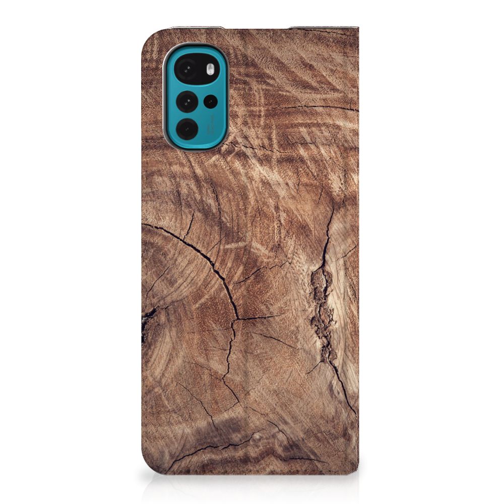 Motorola Moto G22 Book Wallet Case Tree Trunk - B2C Telecom