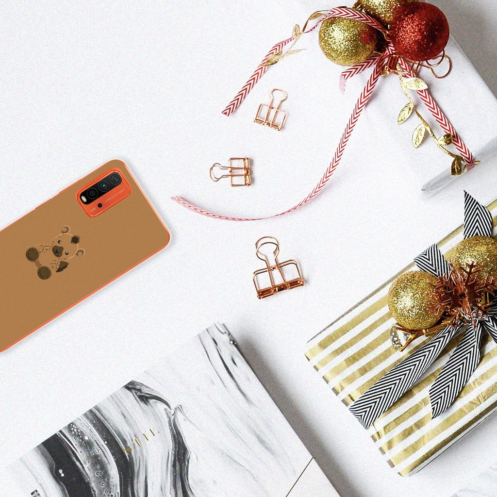 Xiaomi Poco M3 Telefoonhoesje met Naam Baby Hyena B2C Telecom