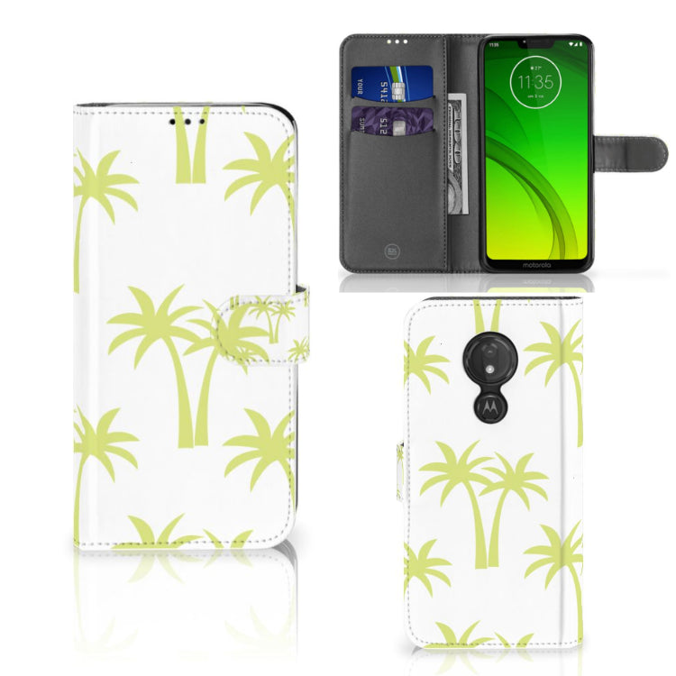 Motorola Moto G7 Power Hoesje Palmtrees