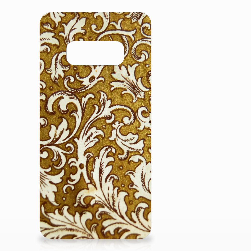 Siliconen Hoesje Samsung Galaxy S10e Barok Goud