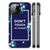 iPhone 14 Pro Max Telefoon Hoesje Flowers Blue DTMP